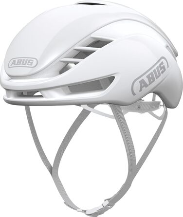 Велосипедний шолом ABUS Gamechanger 2.0, аеродинамічний, розмір L (57-61 см), білий, для шосейного велоспорту, високопродуктивний