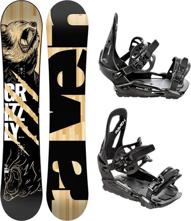 Сноуборд комплект RAVEN Grizzly з кріпленнями s230