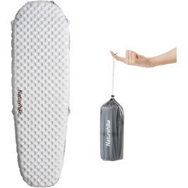 Каремат Naturehike Thermal 5.8 R-Wert для кемпінгу, самонадувний, 4 сезони, 168x58 см, мумія