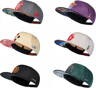 Кепка-снэпбек Cadency unisex з прямим козирком, регульована бейсболка Rio, жовта