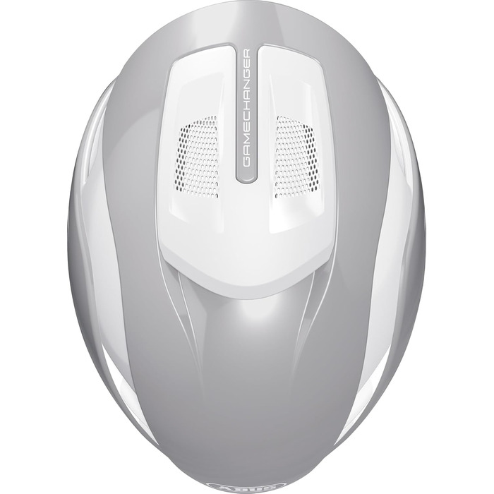 Велосипедний шолом ABUS Gamechanger 2.0 Aero, сірий, M (54-58 см)