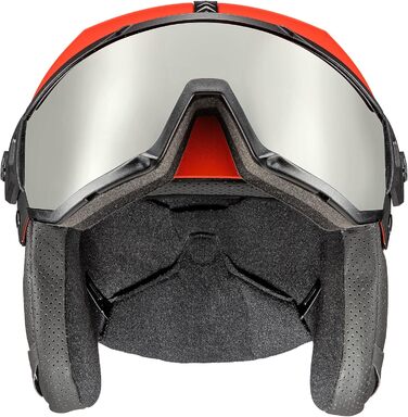 Гірськолижний шолом uvex Instinct Visor з візором, жіночий та чоловічий, регулювання розміру