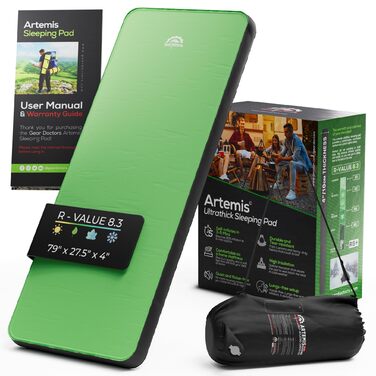 Самороздувний килимок для кемпінгу Gear Doctors Artemis 3D 8.3 R-Wert - матрац, підстилка для намету, туристичний килимок