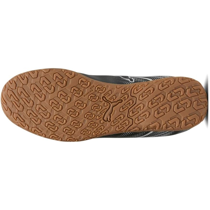 Дитячі кросівки PUMA Attacanto для занять спортом у приміщенні, 36 EU, чорний/сріблястий