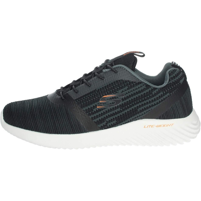 Чоловічі кросівки Skechers Bounder 45 EU, чорно-білі