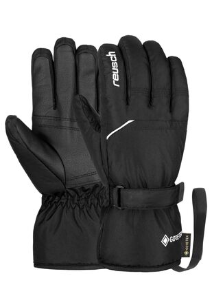 Герметичні гірськолижні рукавички Reusch Gore-Tex для чоловіків та жінок, чорно-білі, розмір 11
