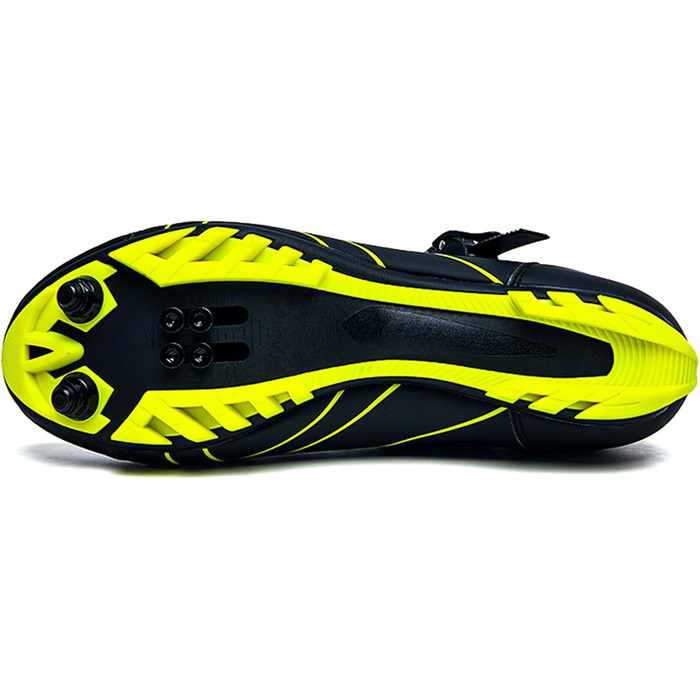 Чоловічі велосипедні кросівки для MTB - сумісні з SPD, для їзди по бездоріжжю та в приміщенні, з швидкою шнурівкою (41 EU, D)