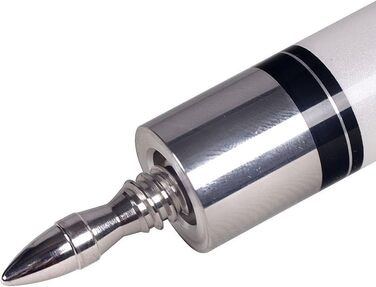 Більярдний кий DHOLE CUESOUL 58' 2 частини з клена, 19 унцій, білий, з чохлом 12.75mm