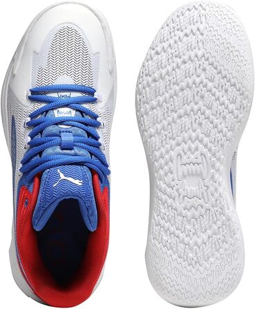 Кросівки баскетбольні PUMA Dagger (39 EU, White Mountain Blue For All Time Red)