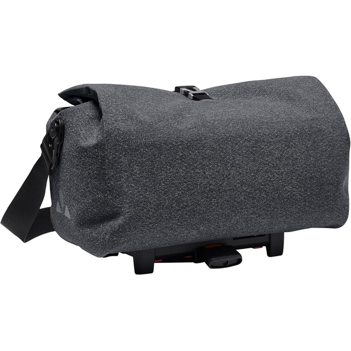 Велосумка VAUDE ReCycle Shopper Uniklip, чорна, універсальний розмір, на багажник