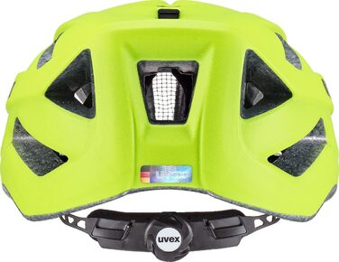 Велосипедний шолом Uvex Touring CC для дорослих, регульований розмір 52-57 см, неоново-жовтий, з можливістю встановлення LED-світла