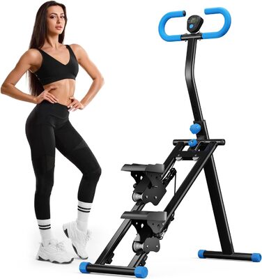 Степпер Stairmaster Pro 2026 для дому та офісу: складаний вертикальний тренажер-імітатор сходинок з регульованим кермом, макс. навантаження 150 кг