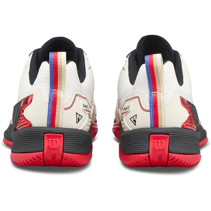 Тенісні кросівки Wilson Rush Pro 4.5 для чоловіків, розмір 44 2/3 EU, колір Інфрачервоний