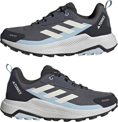 Жіночі похідні кросівки adidas Terrex Anylander RAIN.RDY, водонепроникне взуття для трекінгу, Crystal Sky Chalk White Glow Blue, розмір 39 1/3 EU