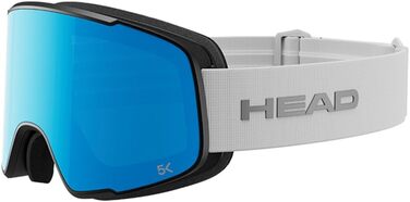 Гірськолижна маска HEAD Horizon 2.0 5k з додатковою лінзою, унісекс, синьо-біла, універсальний розмір