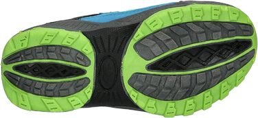 Кросівки Lico Griffin для легкої атлетики, блакитно-чорного кольору з акцентом лимонного, розмір EU 28