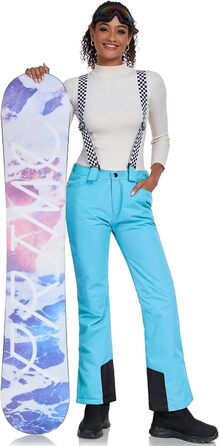 Комплект зимового одягу HOTIAN Daen: водонепроникний, вітронепроникний, для катання на лижах, сноуборді та активного відпочинку (XL, синій)