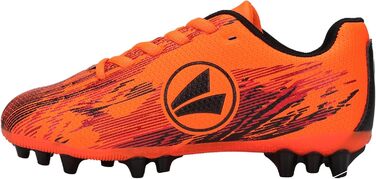 Дитячі футбольні черевики JAKO Stepover (33 EU, Неоновий помаранчевий, Чорний)