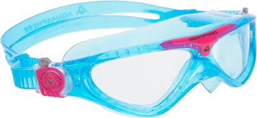 Дитяча маска для плавання Aqua Sphere Vista JR, бірюзово-рожева, універсальний розмір