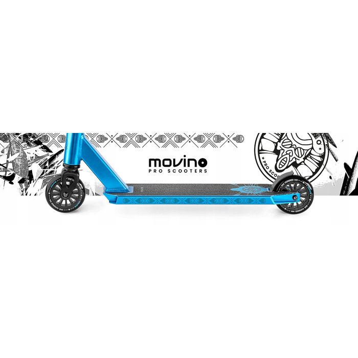 Самокат Movino Glide, багатоколірний, 2 колеса