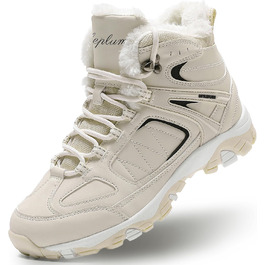 Зимові черевики ASHION для жінок. Теплі, утеплені, для ходьби на снігу та прогулянок. Розміри 36-42, колір бежевий.
