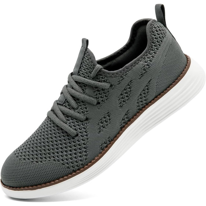 Чоловічі кросівки для бігу та ходьби, спортивне взуття, повсякденне взуття, сірі (40 EU)