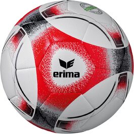Гібридний футбольний м'яч Erima Hybrid Training 2.0, розмір 5, червоно-чорний, для дорослих, універсальний