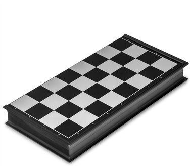 Набір для подорожей 2 в 1: шахи та шашки з магнітами - 31.8 см