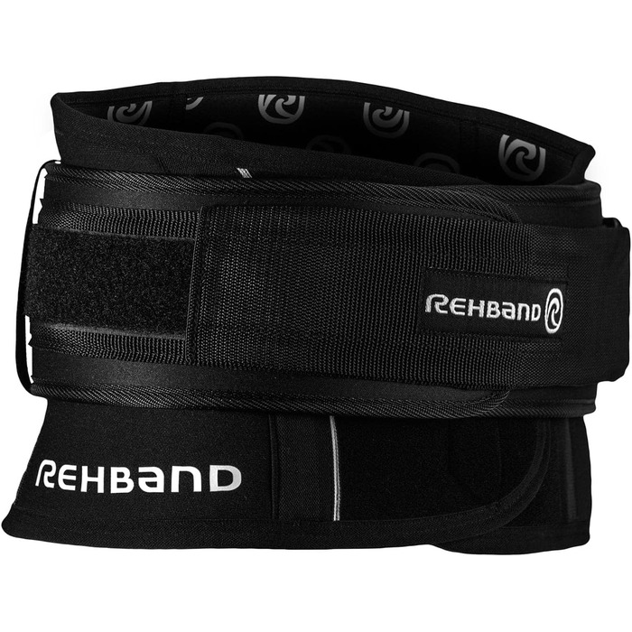 Пояс для спини Rehband X-RX знімний для важкої атлетики, неопреноа бандаж 7мм, підтримка попереку, чорний, XXXL