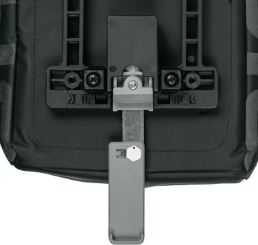 Велосипедна сумка SKS GERMANY Infinity TOPBAG на багажник, водонепроникна, знімний плечовий ремінь, MIK-сумісна, 7 л, чорна