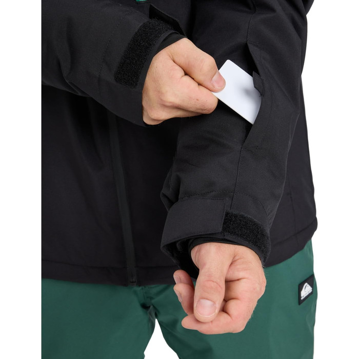Жилет Quiksilver Titano Herren (Чоловічий) Alond, Чорний (M)