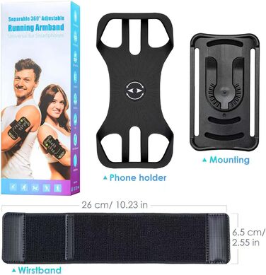 Спортивний браслет на руку Cikyner для смартфонів 4.5-7