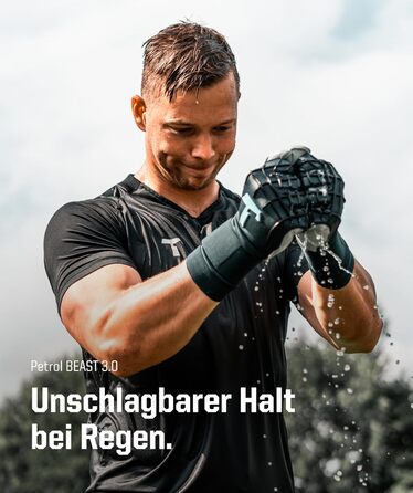 Воротарські рукавички T1TAN Profi Beast 3.0 Petrol: Розміри 6-11, для дорослих та підлітків