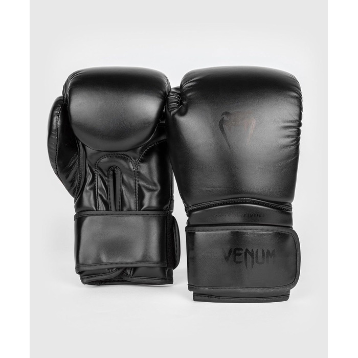 Дитячі боксерські рукавички Venum Contender 1.5, чорний/чорний, 8 Oz