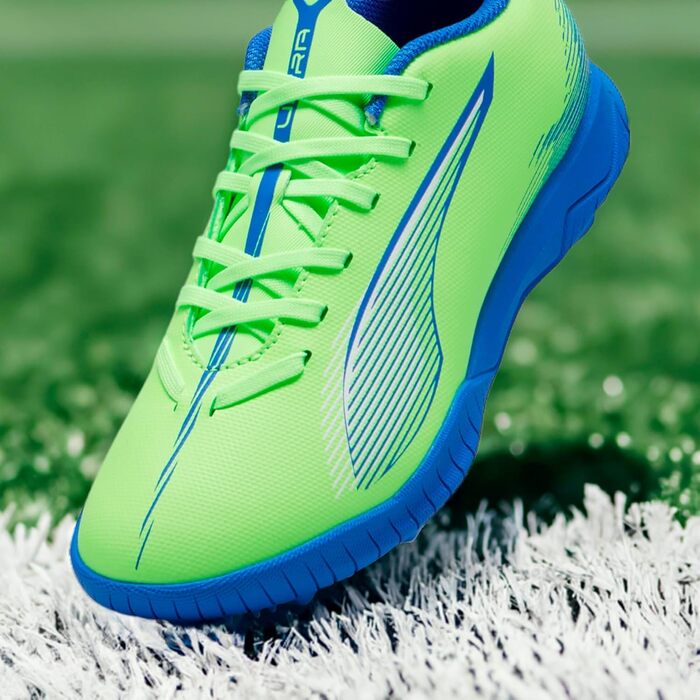 Дитячі футбольні бутси PUMA Ultra 5 Play Tt Jr - Зелені (34 EU)