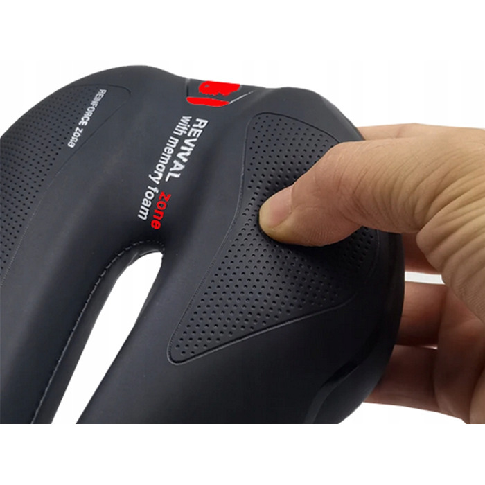 Велосипедне сідло Verk Group з відбивачем, 150 мм