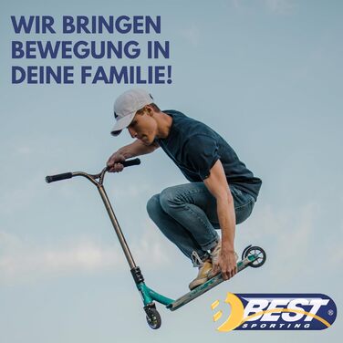 Дитячі ролики Best Sporting Kinder I Rollschuhe, регульовані, з гальмом, 4 колеса, зелено-чорні/синьо-чорні