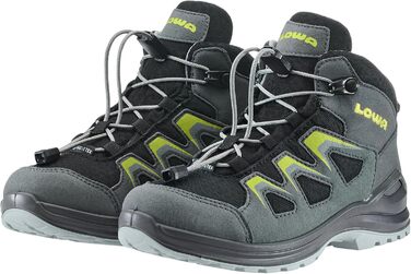 Черевики LOWA Innox EVO GTX QC JR - дитячі, водонепроникні, 23 EU, графіт/авокадо