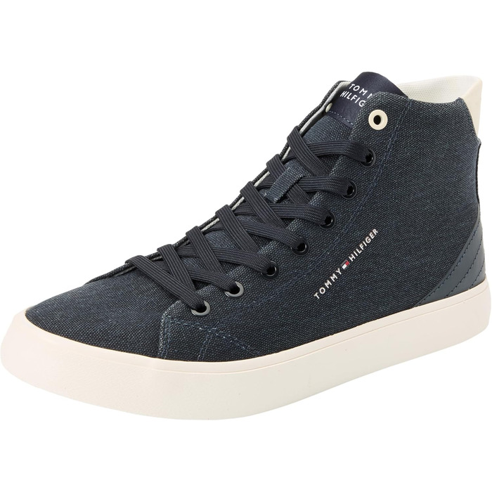 Чоловічі кросівки Tommy Hilfiger Vulcanized, літнє взуття, розмір 43 EU, блакитний колір Desert Sky