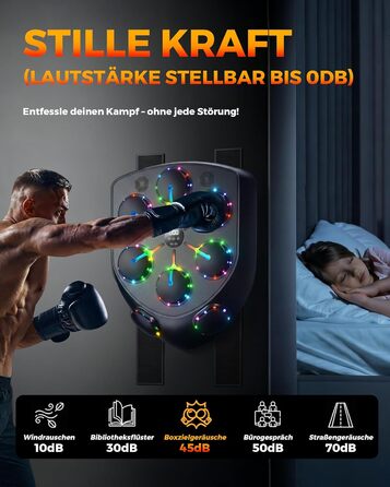 Музичний боксерський тренажер для дорослих та дітей великого розміру з музикою