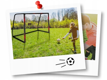 Переносні футбольні ворота 300 x 200 x 120 см