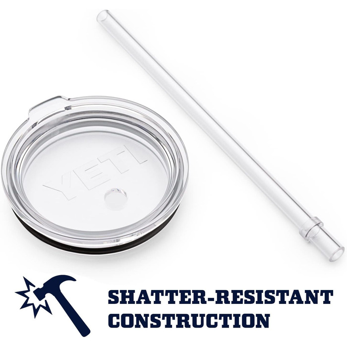 Термокружка YETI Rambler з трубочкою, нержавіюча сталь, вакуумна ізоляція, 769 мл, зелена