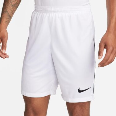 Чоловічі баскетбольні шорти Nike Dri-FIT League 3 трикотажні, білі/чорні, розмір L, DR0960