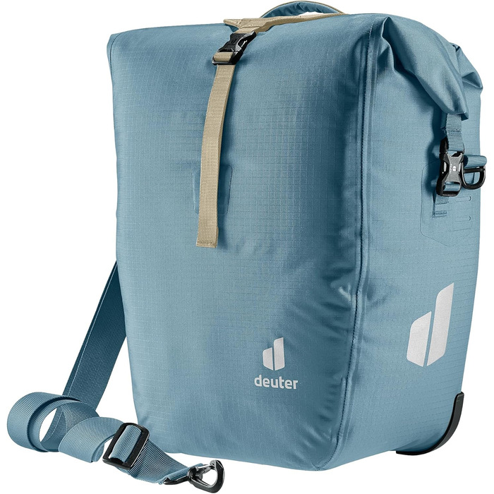 Велосипедна водонепроникна сумка Deuter Weybridge 25+5 л на багажник, Atlantic