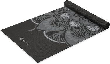 Двосторонній йога-мат Gaiam Mystic Ink, нековзкий килимок для йоги, фітнесу, 6 мм