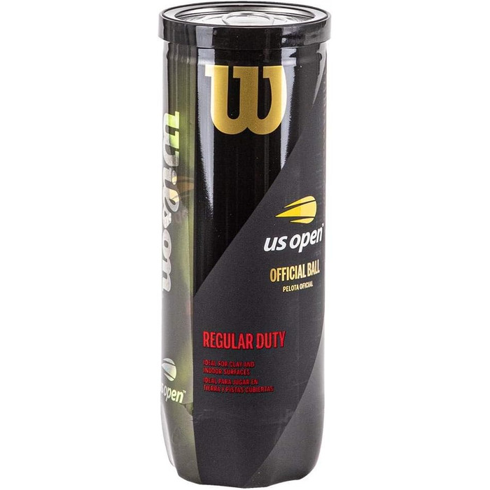 Тенісні м'ячі Wilson US Open Regular Duty, кейс