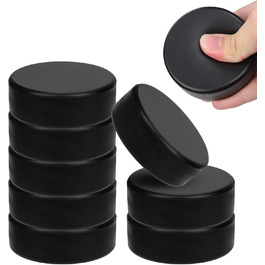 8 шайб для хокею XIHIRCD: пінополіуретан, 7,5 см, для тренувань в приміщенні