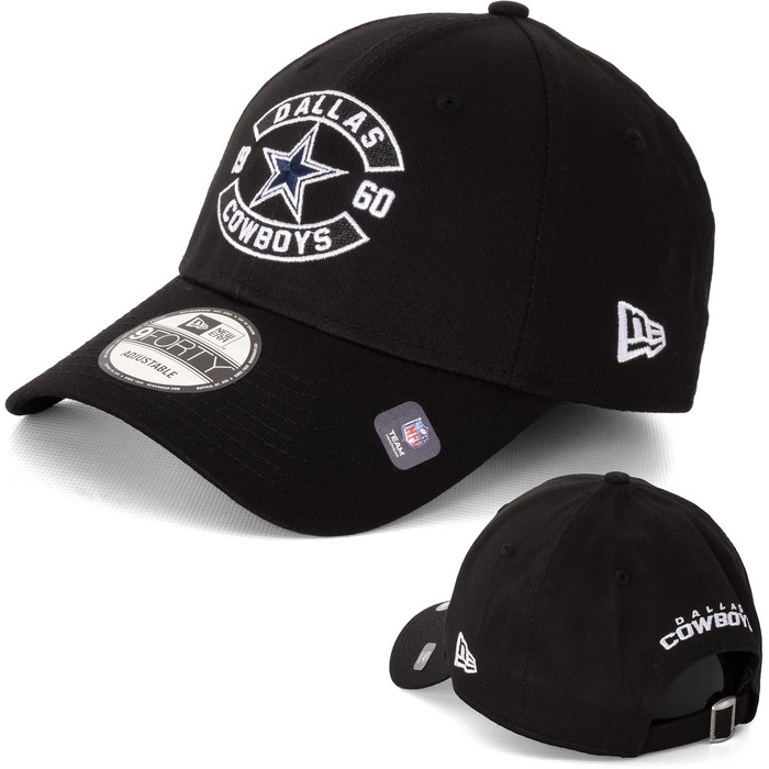 Кепка New Era 9FORTY Limited Edition Dallas Cowboys (Чорна) - Оригінал