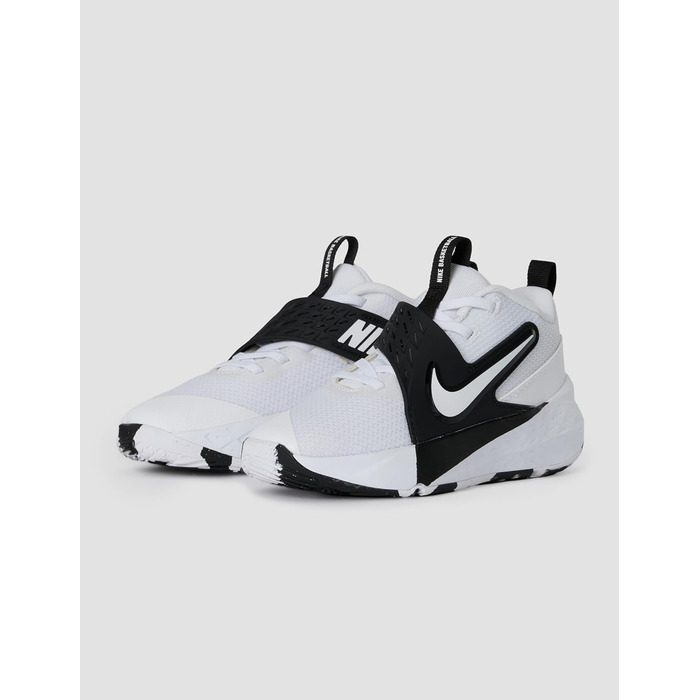 Дитячі кросівки Nike Team Hustle D 12 (HF6280) White/Black, 28 EU