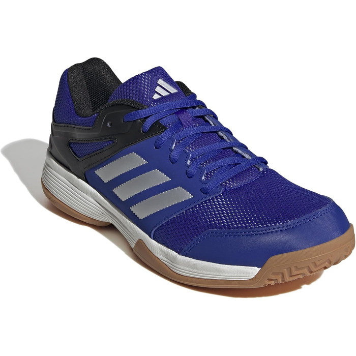 Кросівки Adidas Speedcourt для залу (44 2/3 EU, синій, срібло, гума)
